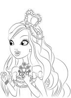 kolorowanki Ever After High do wydruku malowanki nr  8